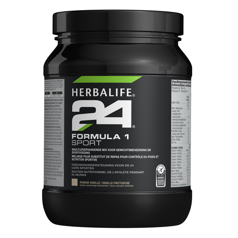 HERBALIFE 24 - Formula 1 Sport - Nouvelle formule Vanille 524 g