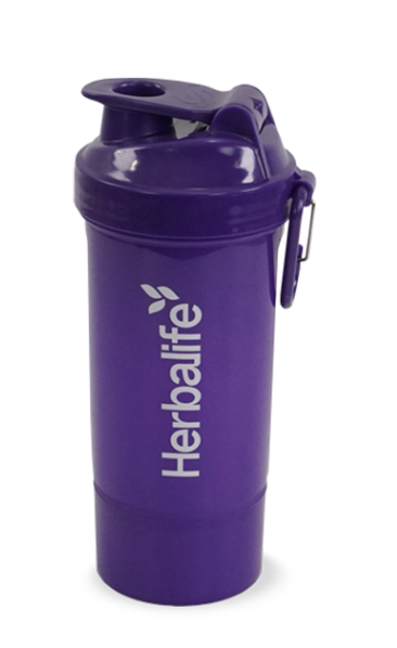 HERBALIFE - Shaker 600 ml Violet Myrtille