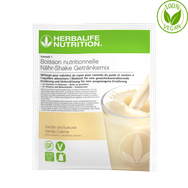 Herbalife Formula 1 En Sachets - Boisson Nutritionnelle Lot de 7 sachets de 26 g